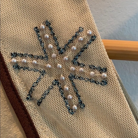 🎉HP Anthropologie Diodore Silk Dress w/Beading - Picture 5 of 6